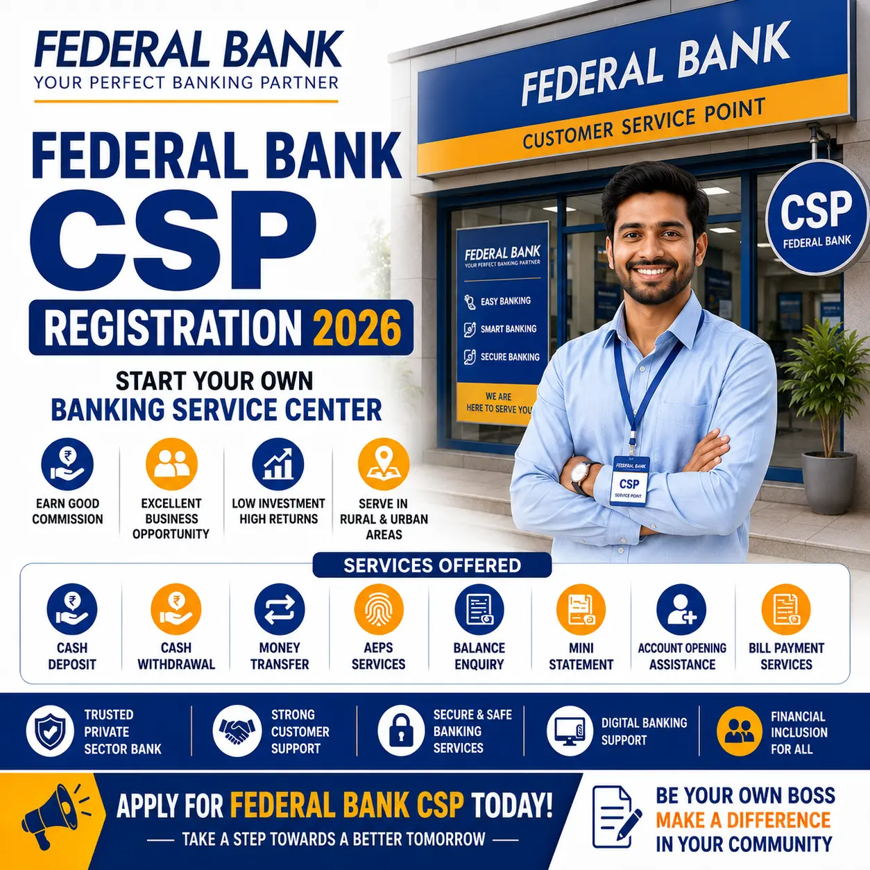 Federal bank csp