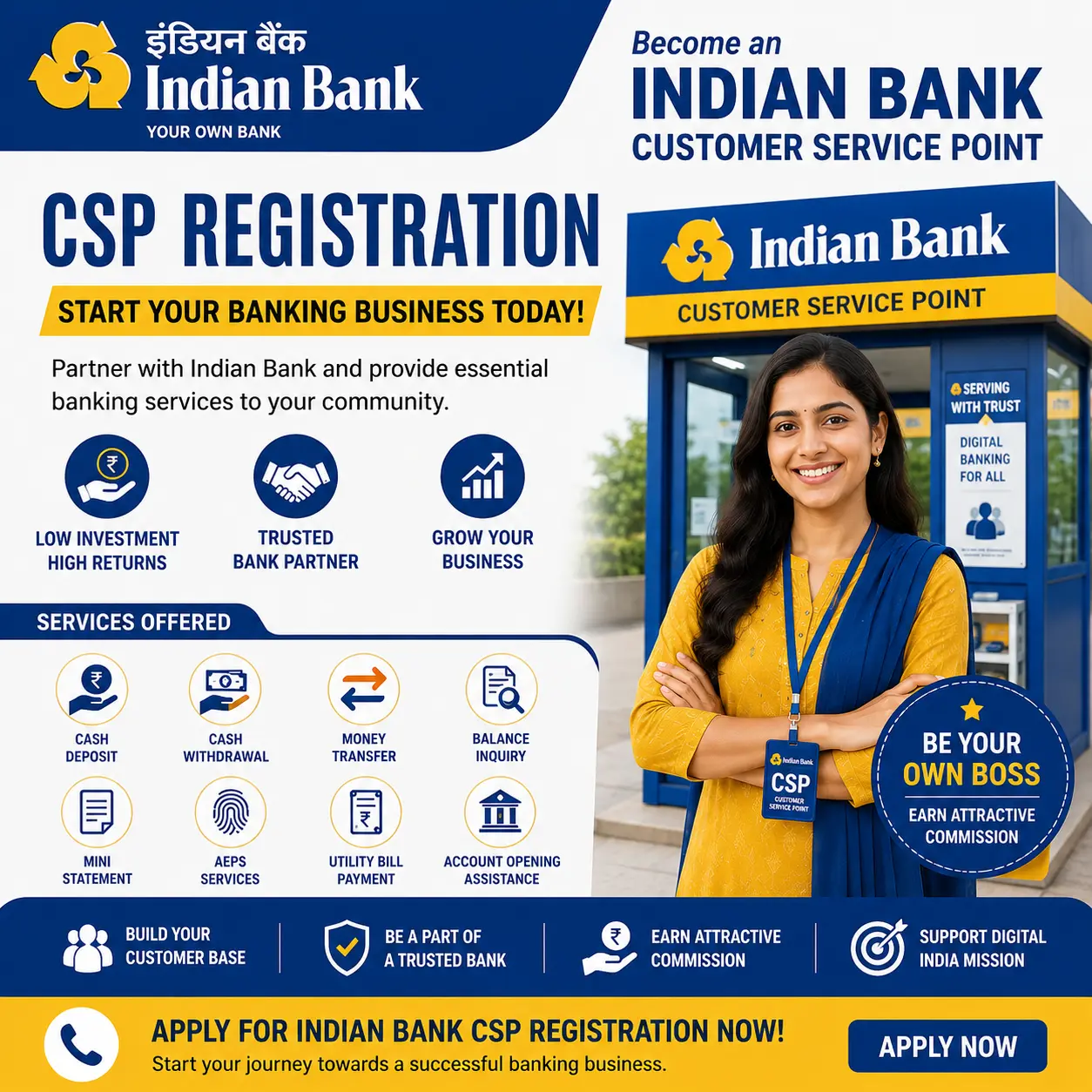 indian bank csp